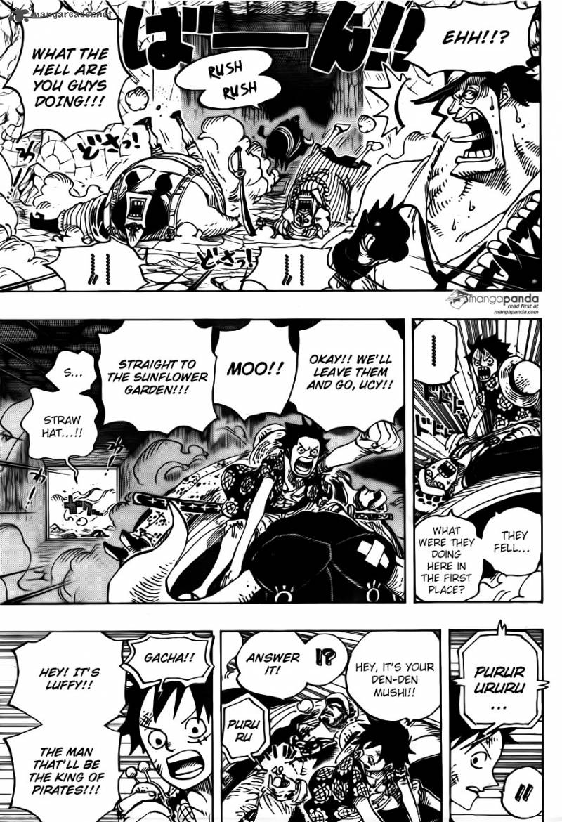 One Piece Chapter 751 page 14 - Chapter 751: Sabo vs. Admiral Fujitora
