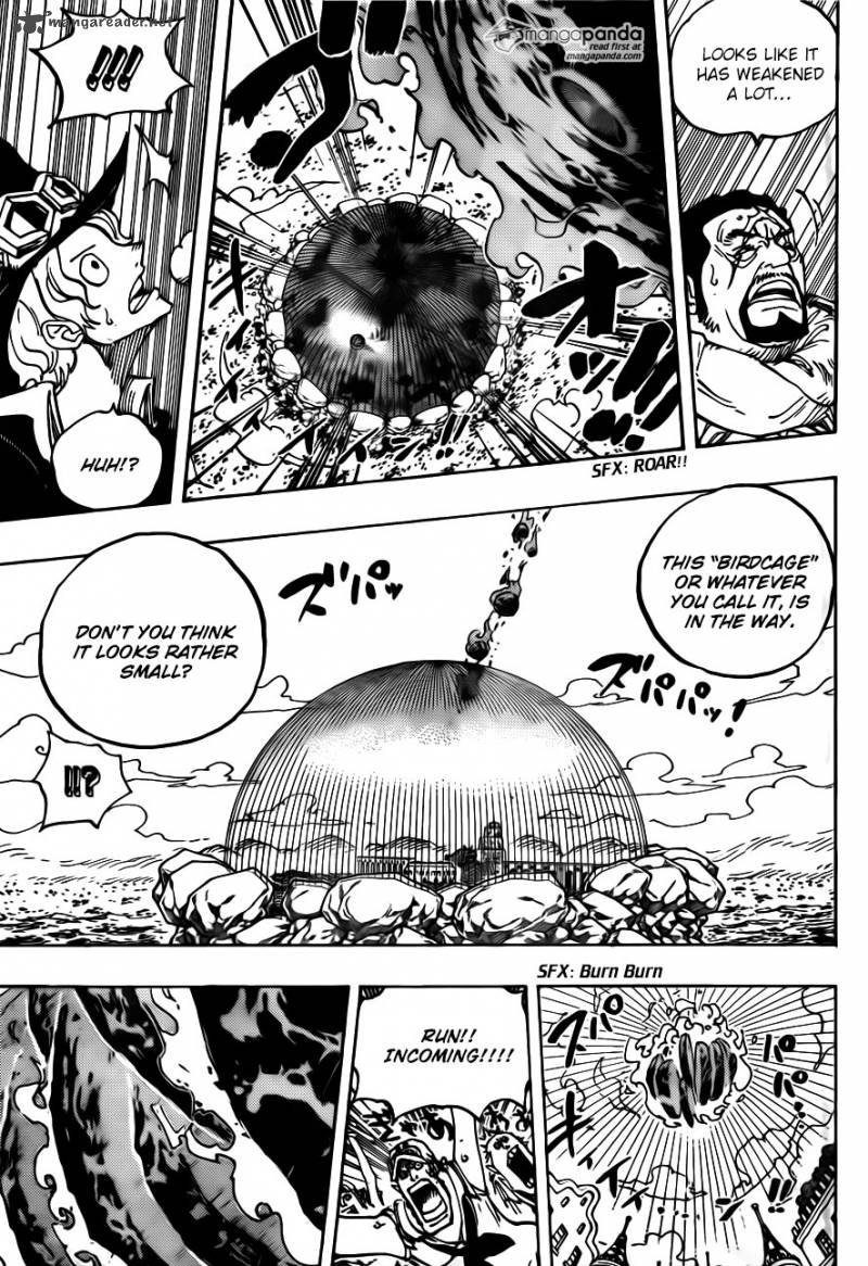 One Piece Chapter 751 page 6 - Chapter 751: Sabo vs. Admiral Fujitora