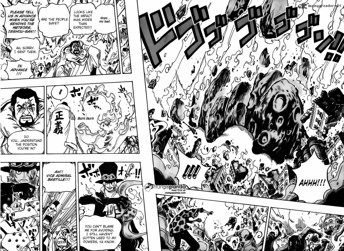 One Piece Chapter 751 page 7 - Chapter 751: Sabo vs. Admiral Fujitora