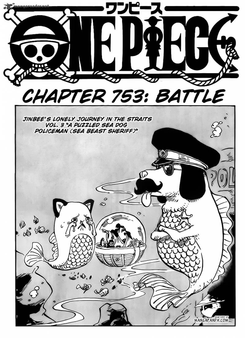 One Piece Chapter 753 page 2 - Chapter 753: Battle