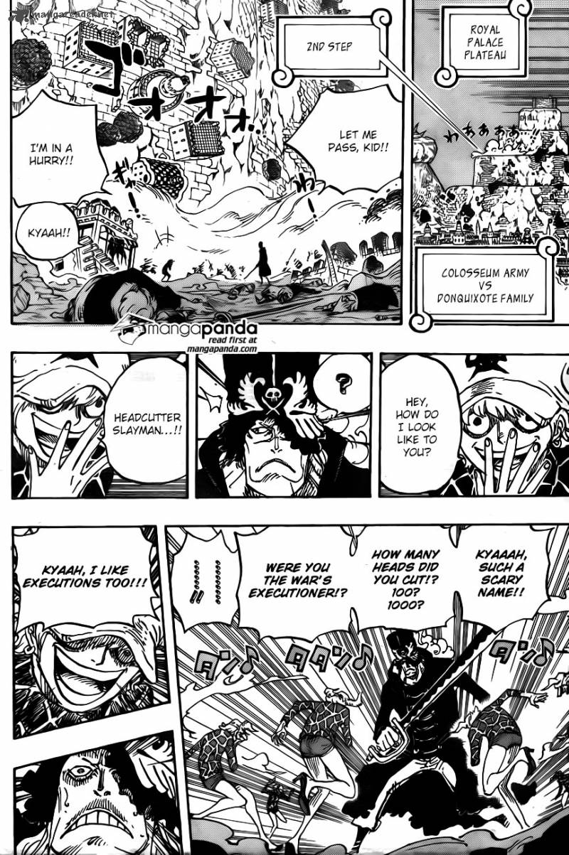 One Piece Chapter 753 page 5 - Chapter 753: Battle