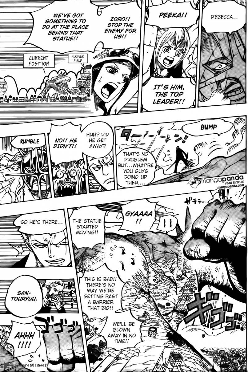 One Piece manga, chapter 754, page 15 of 19