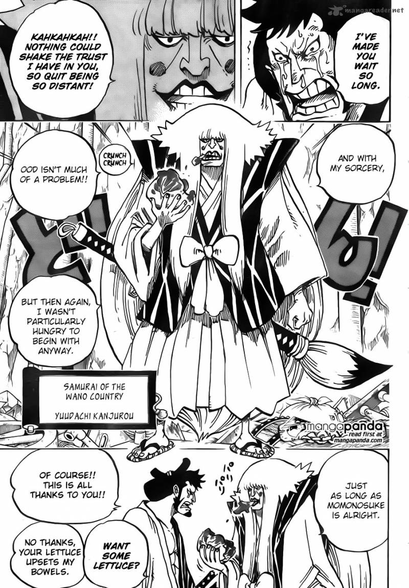 One Piece manga, chapter 754, page 4 of 19