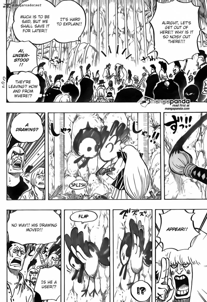 One Piece manga, chapter 754, page 5 of 19