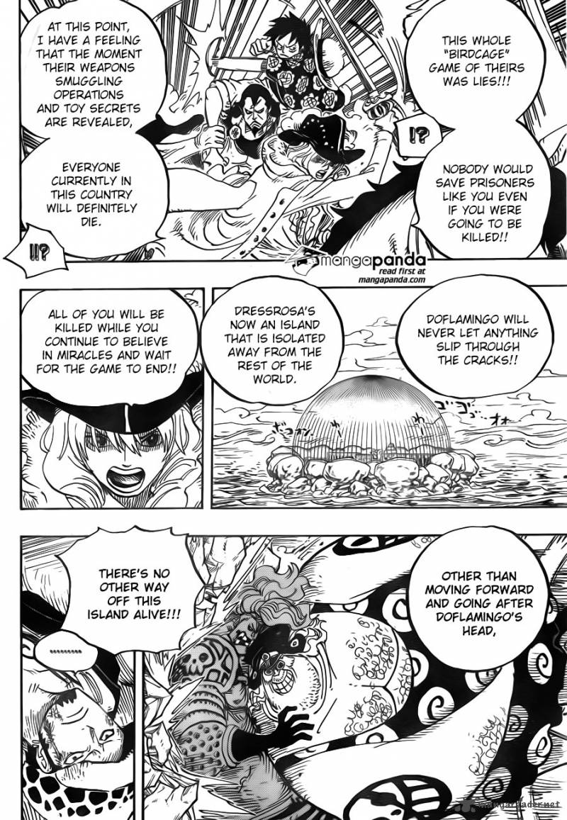 One Piece manga, chapter 754, page 9 of 19