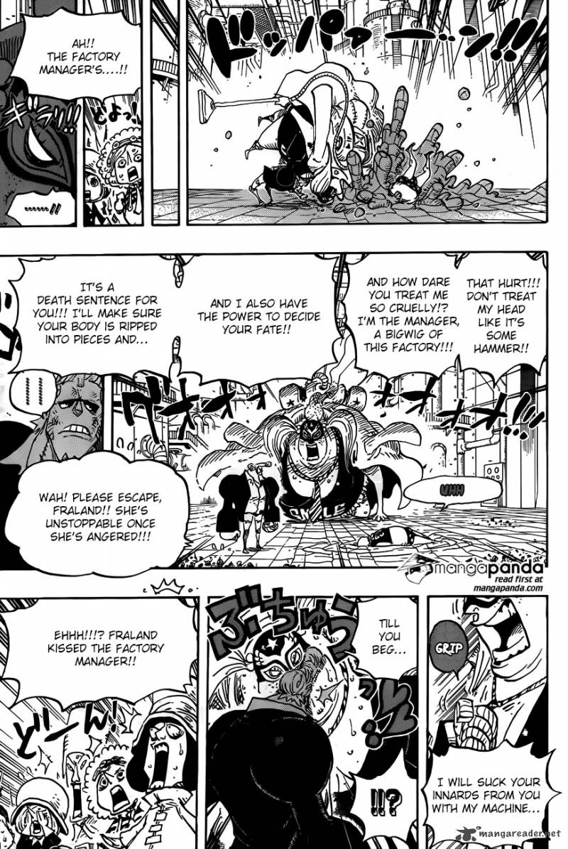 One Piece Chapter 755 page 11 - Chapter 755: A Man's World