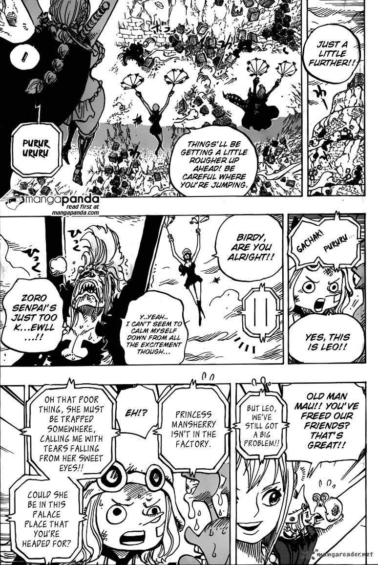One Piece Chapter 755 page 15 - Chapter 755: A Man's World