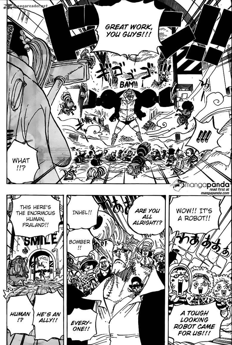 One Piece Chapter 755 page 8 - Chapter 755: A Man's World