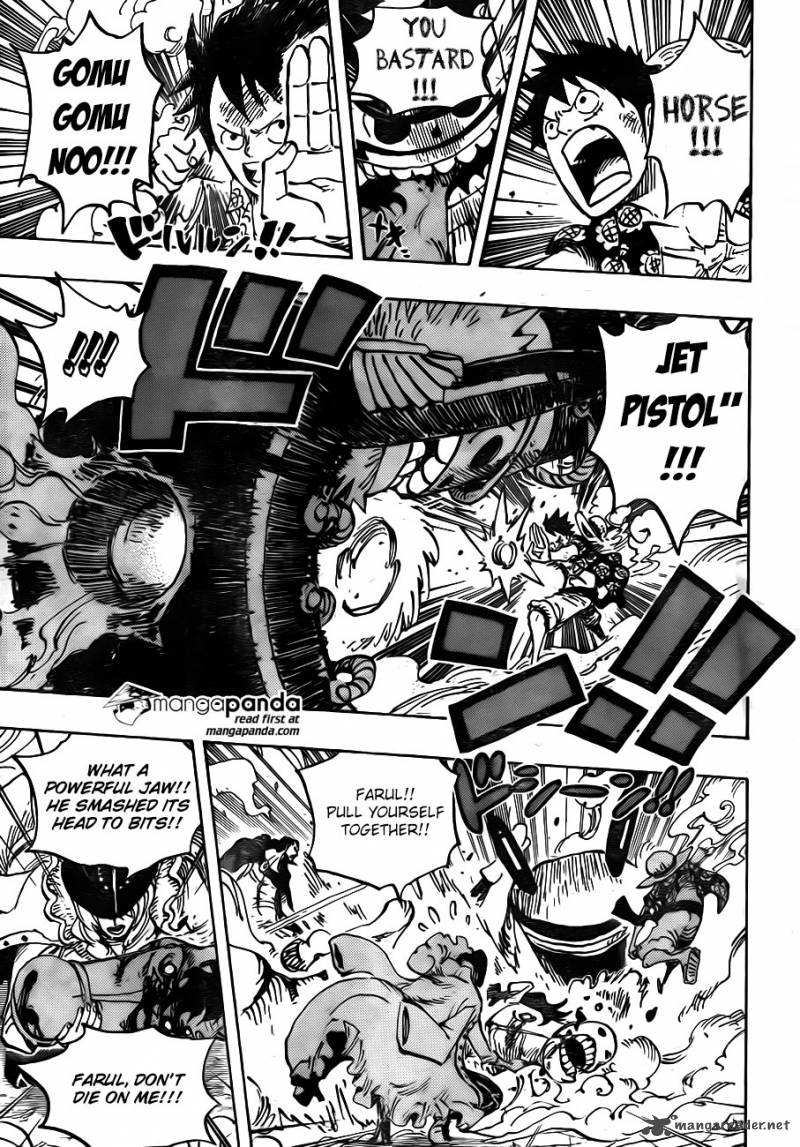 One Piece manga, chapter 756, page 14 of 22