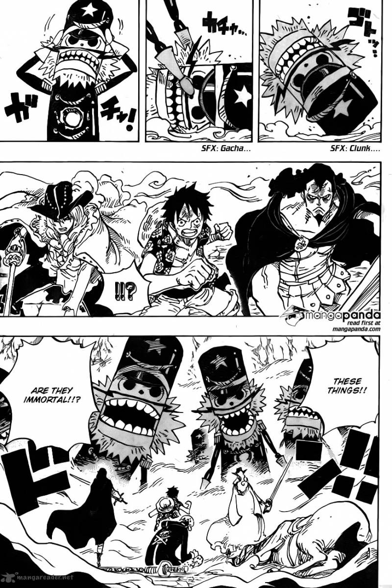 One Piece manga, chapter 756, page 16 of 22