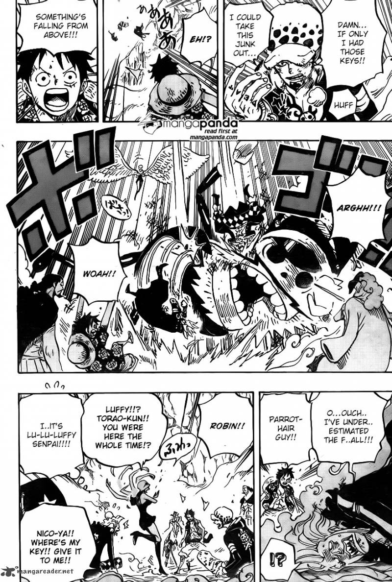 One Piece manga, chapter 756, page 17 of 22