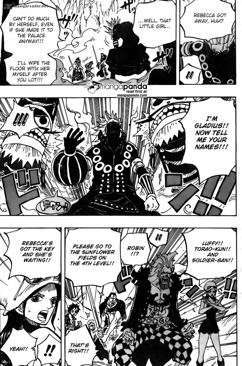 One Piece manga, chapter 756, page 18 of 22
