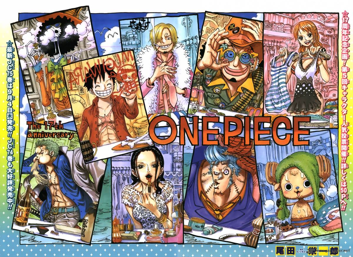 One Piece manga, chapter 756, page 3 of 22