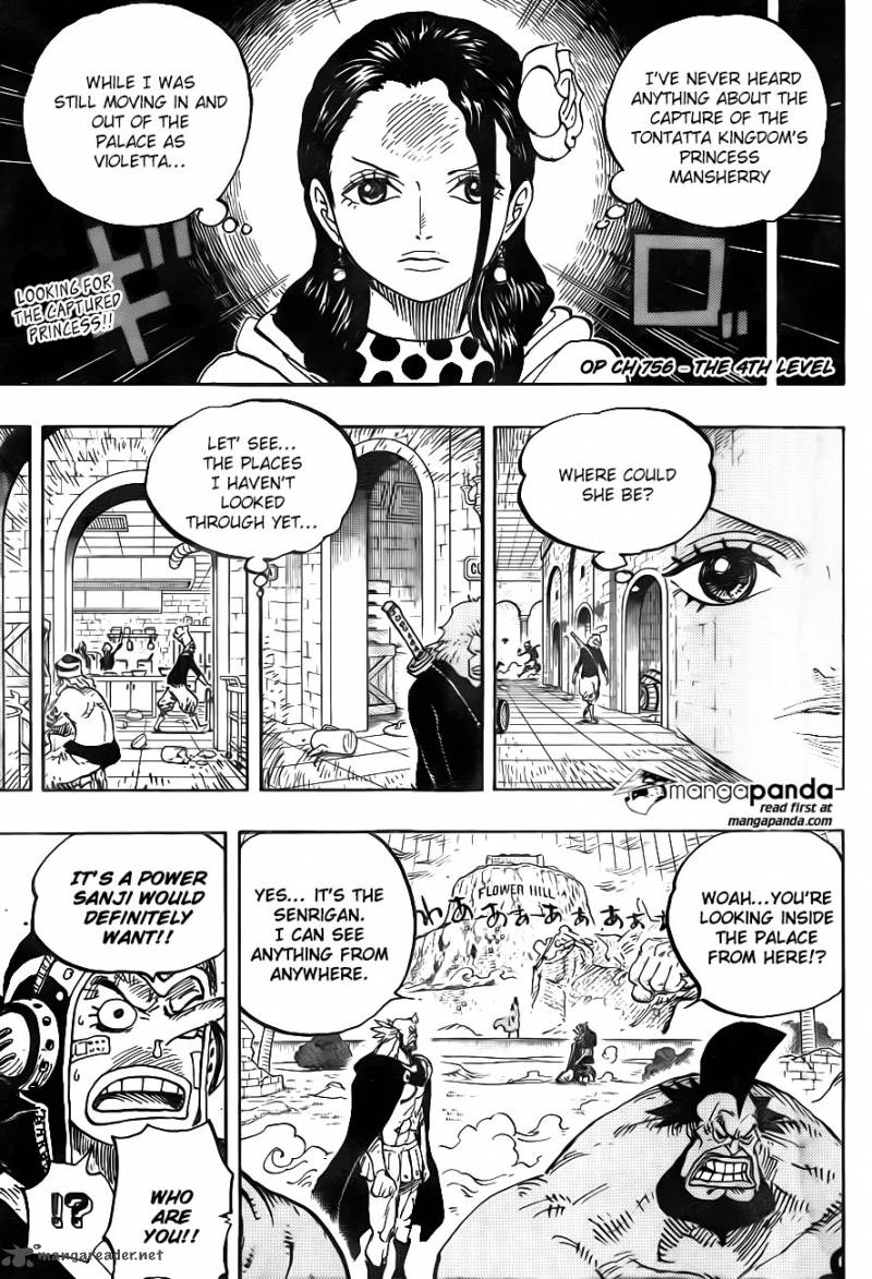 One Piece manga, chapter 756, page 4 of 22