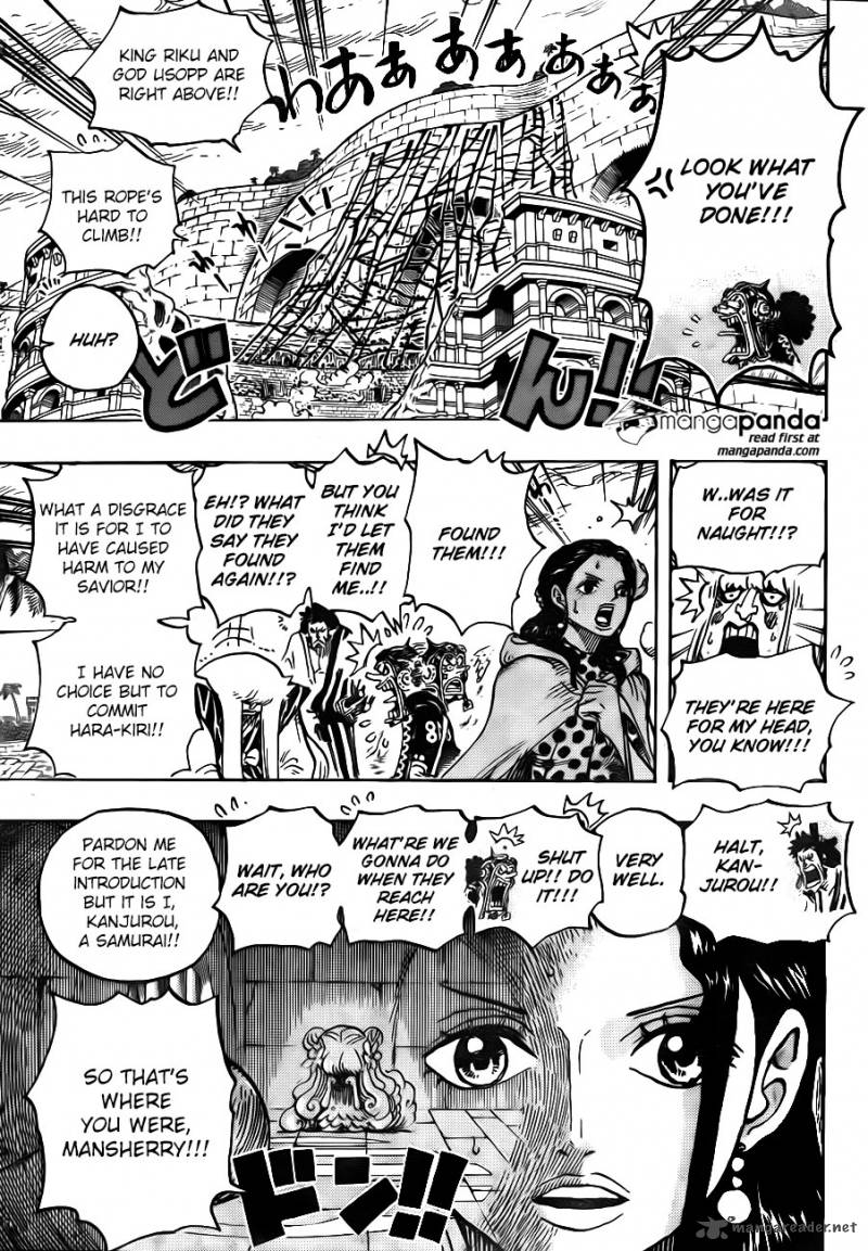 One Piece manga, chapter 756, page 6 of 22