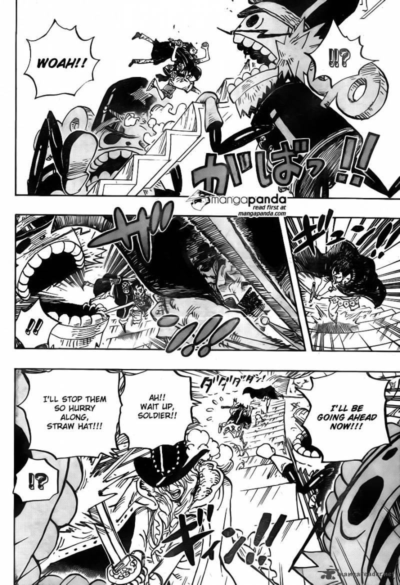 One Piece Chapter 757 page 4 - Chapter 757: Trump Card