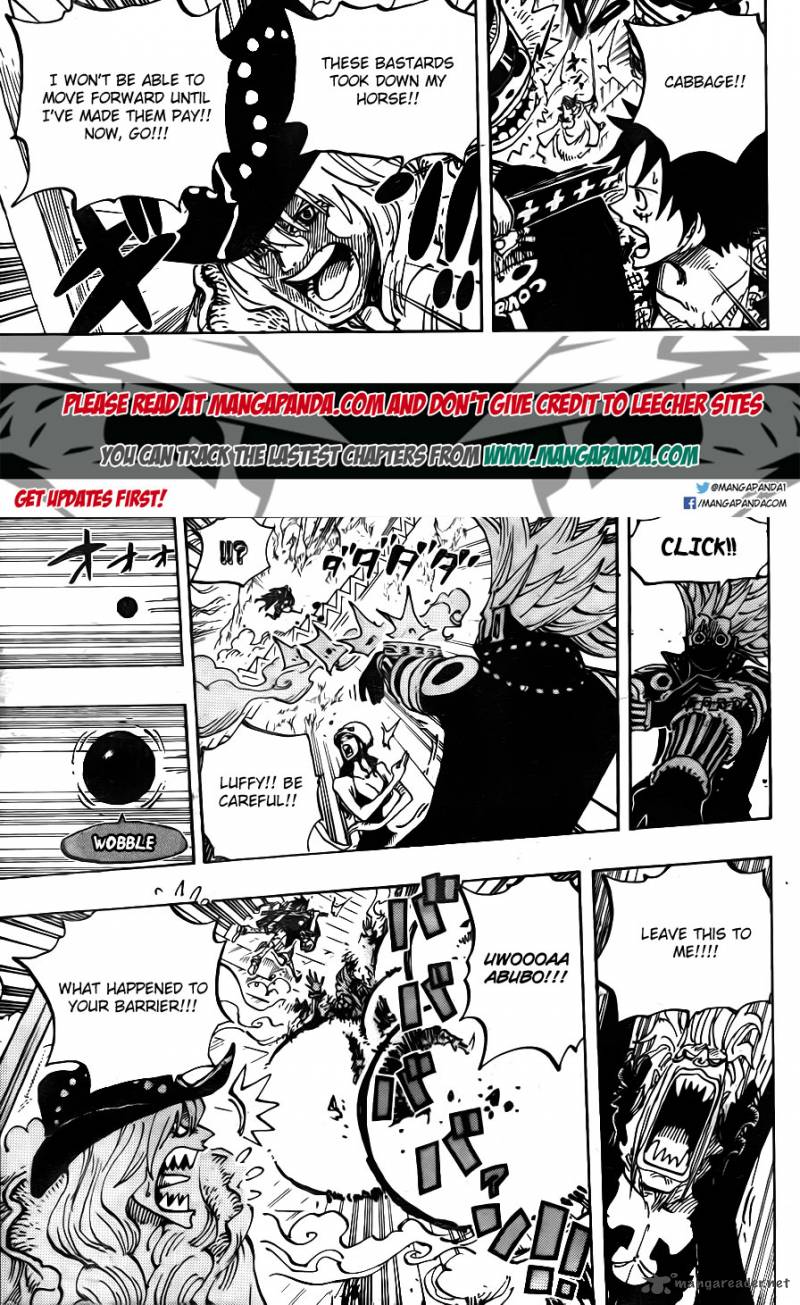 One Piece Chapter 757 page 5 - Chapter 757: Trump Card