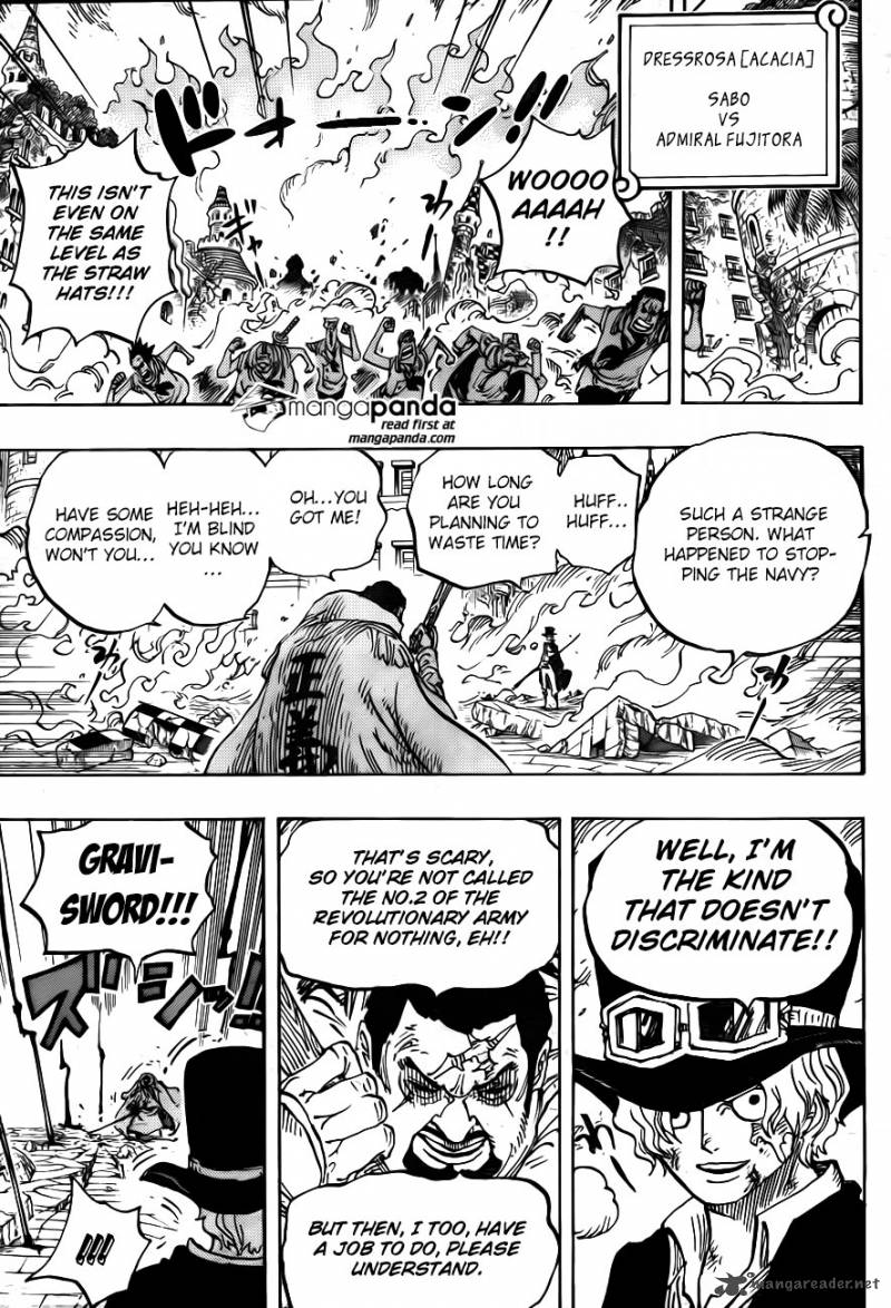 One Piece Chapter 757 page 9 - Chapter 757: Trump Card