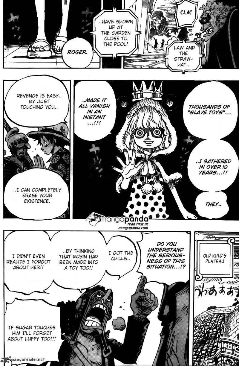 One Piece Chapter 758 page 6 - Chapter 758: Just Keep Going