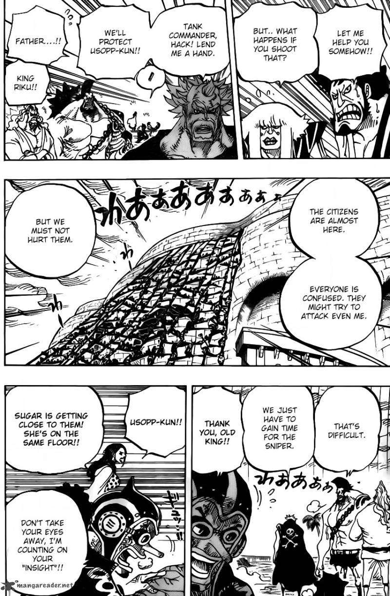 One Piece Chapter 758 page 8 - Chapter 758: Just Keep Going