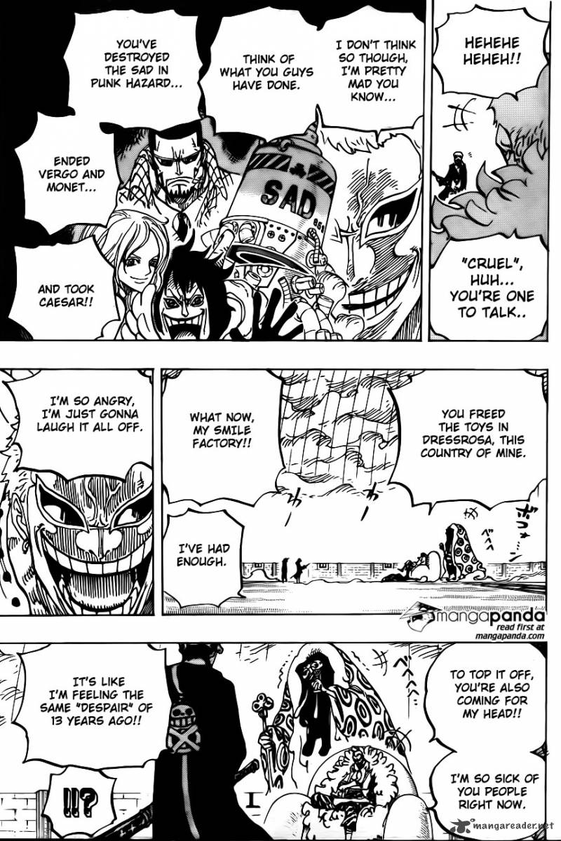 One Piece Chapter 759 page 10 - Chapter 759: Secret Plan