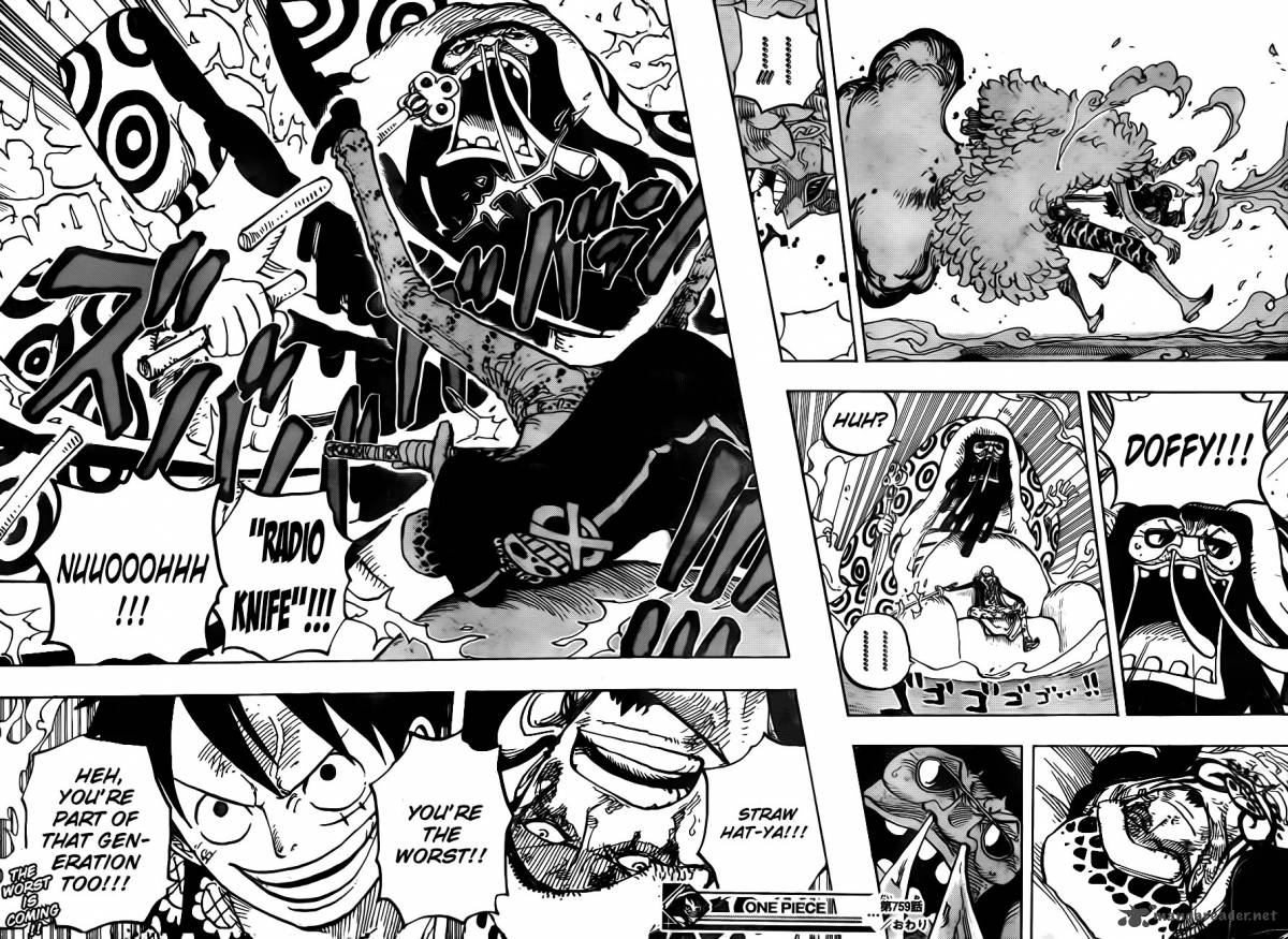 One Piece Chapter 759 page 16 - Chapter 759: Secret Plan