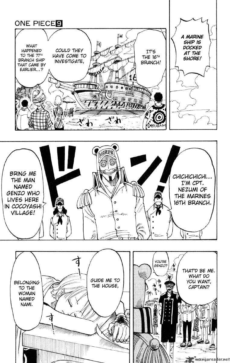 One Piece manga, chapter 76, page 20 of 24
