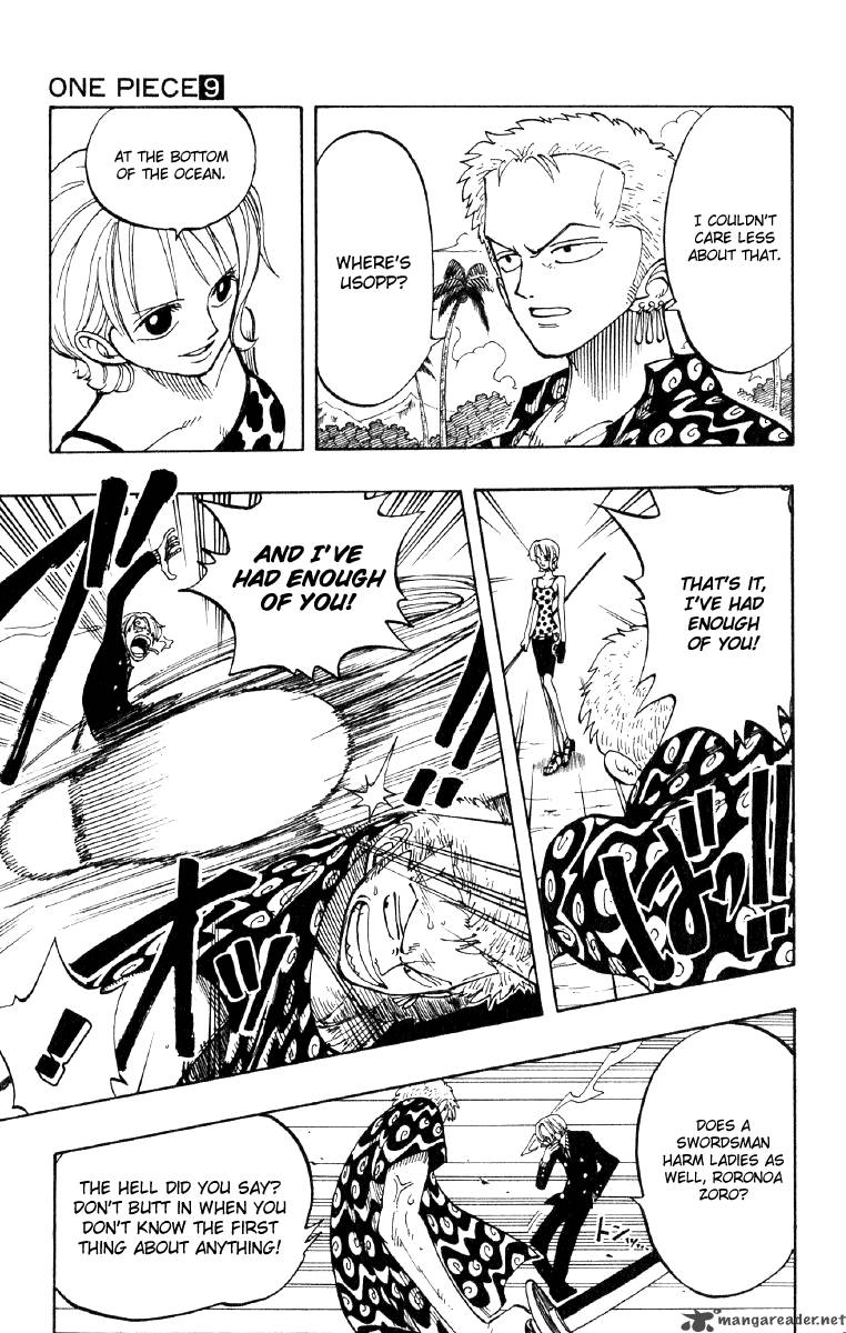 One Piece manga, chapter 76, page 6 of 24