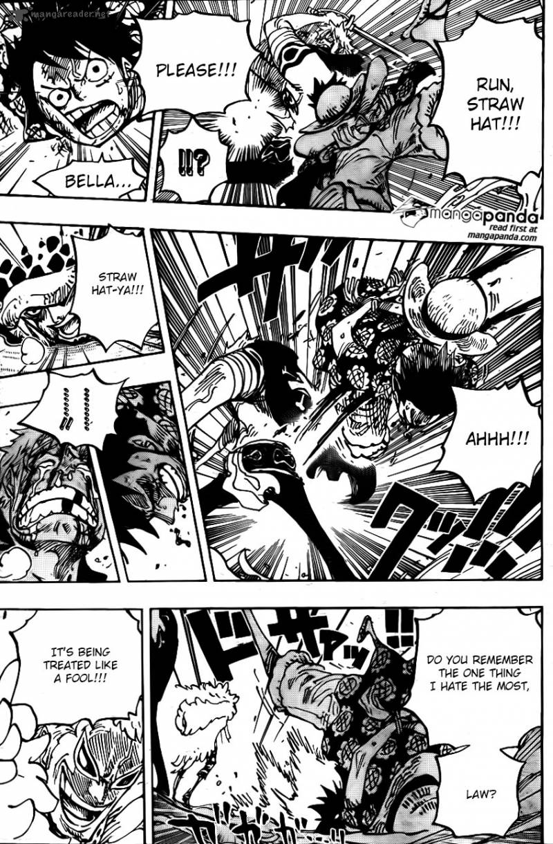 One Piece Chapter 760 page 10 - Chapter 760: The Same Bet