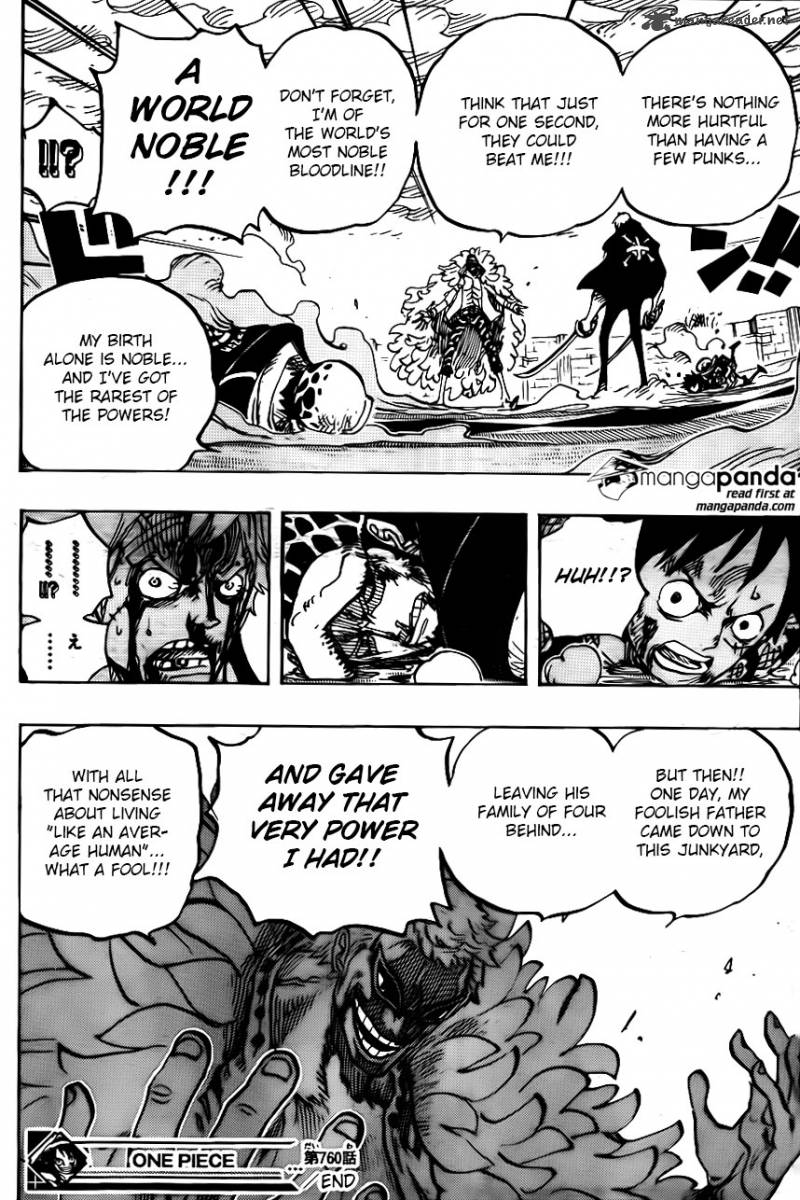 One Piece Chapter 760 page 11 - Chapter 760: The Same Bet