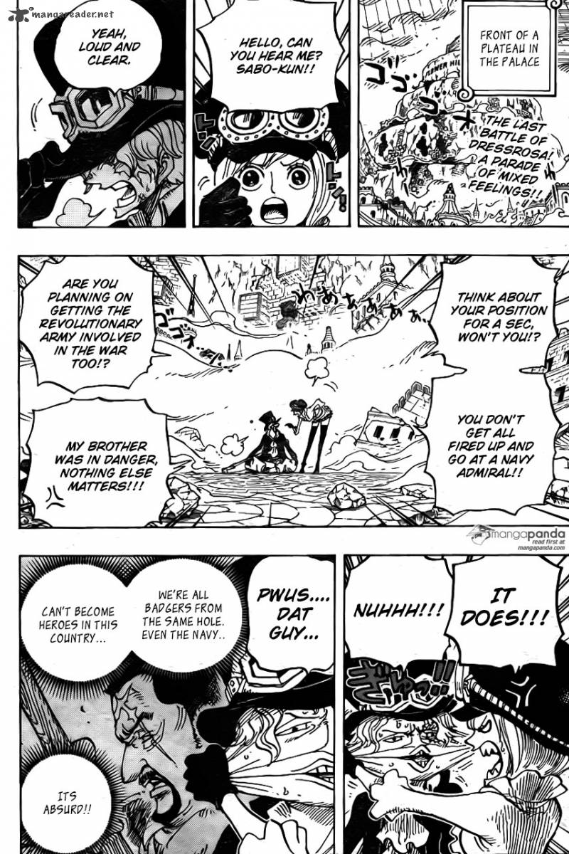 One Piece Chapter 760 page 2 - Chapter 760: The Same Bet