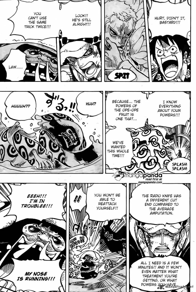 One Piece Chapter 760 page 6 - Chapter 760: The Same Bet