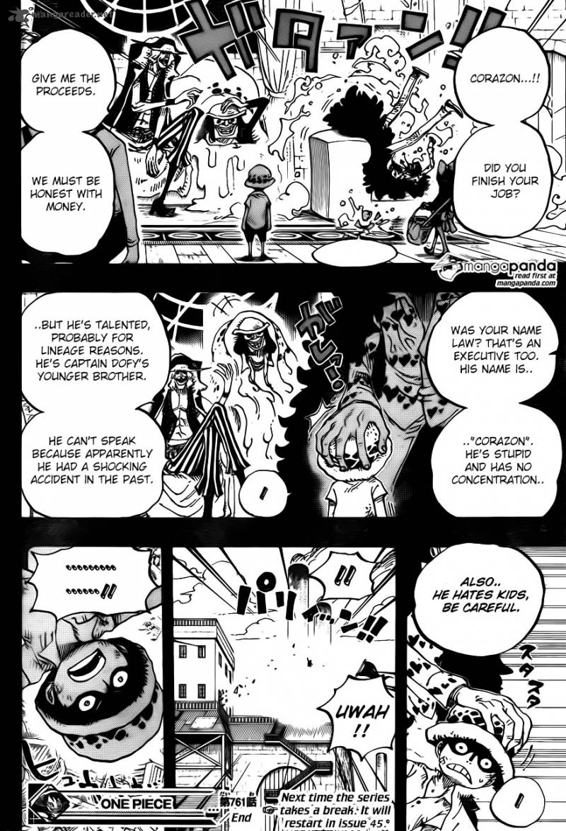 One Piece Chapter 761 page 15 - Chapter 761: Ope Ope no Mi