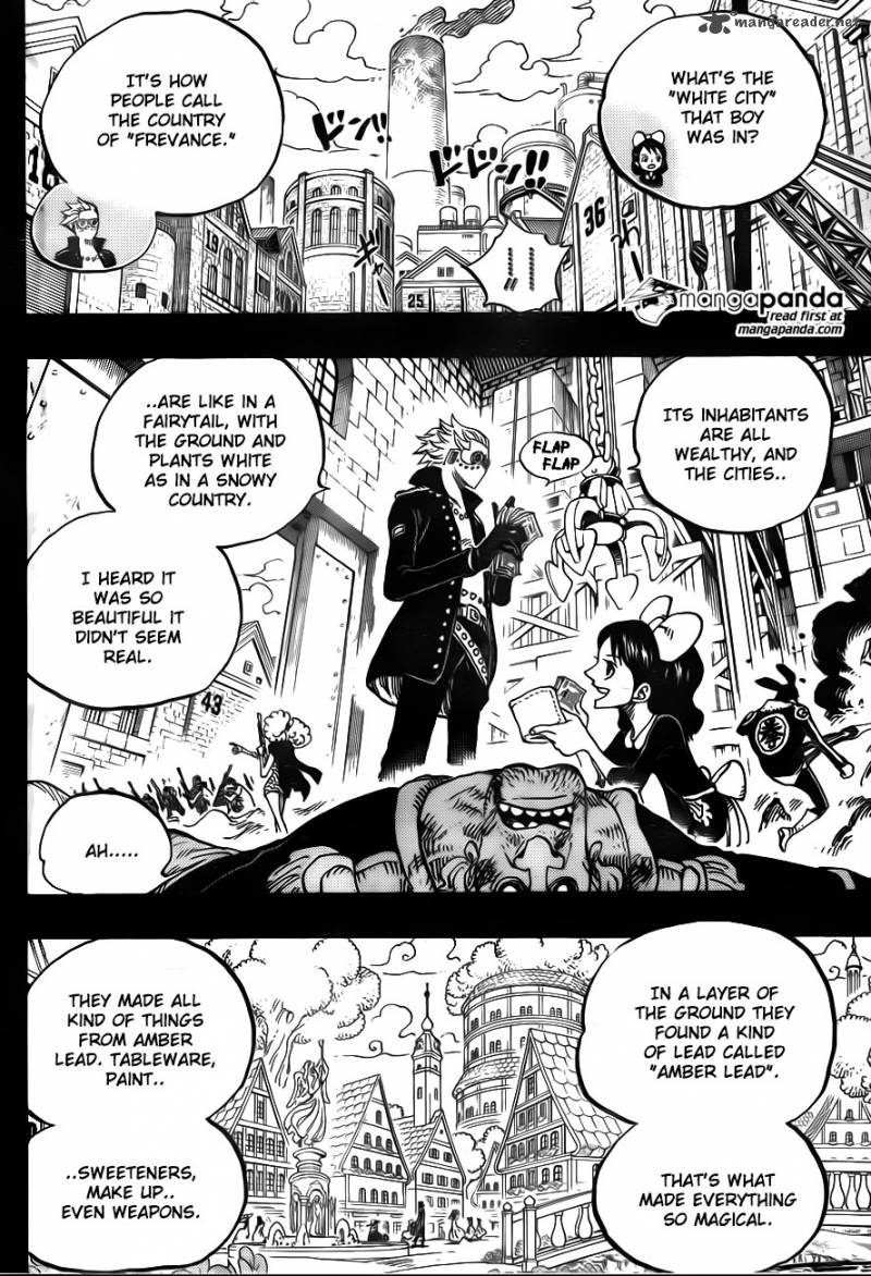 One Piece Chapter 762 page 5 - Chapter 762: The White Town