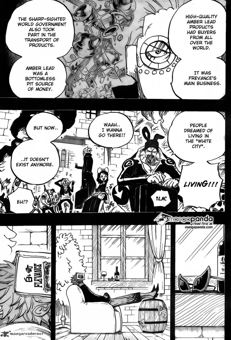 One Piece Chapter 762 page 6 - Chapter 762: The White Town