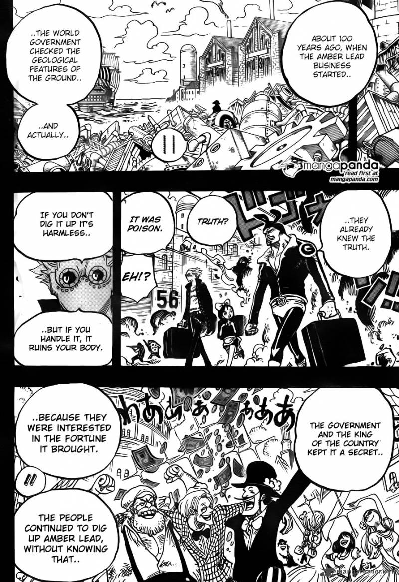 One Piece Chapter 762 page 7 - Chapter 762: The White Town