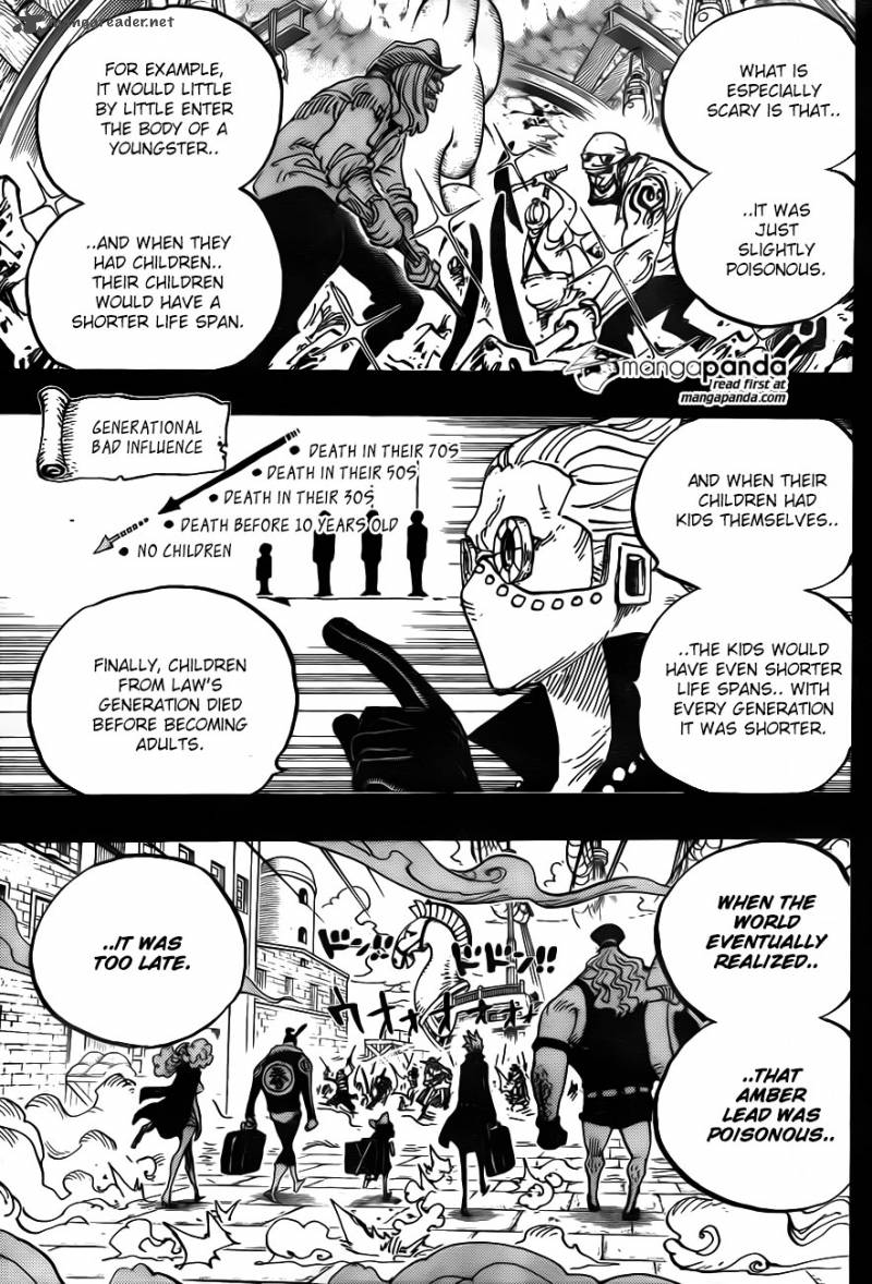 One Piece Chapter 762 page 8 - Chapter 762: The White Town