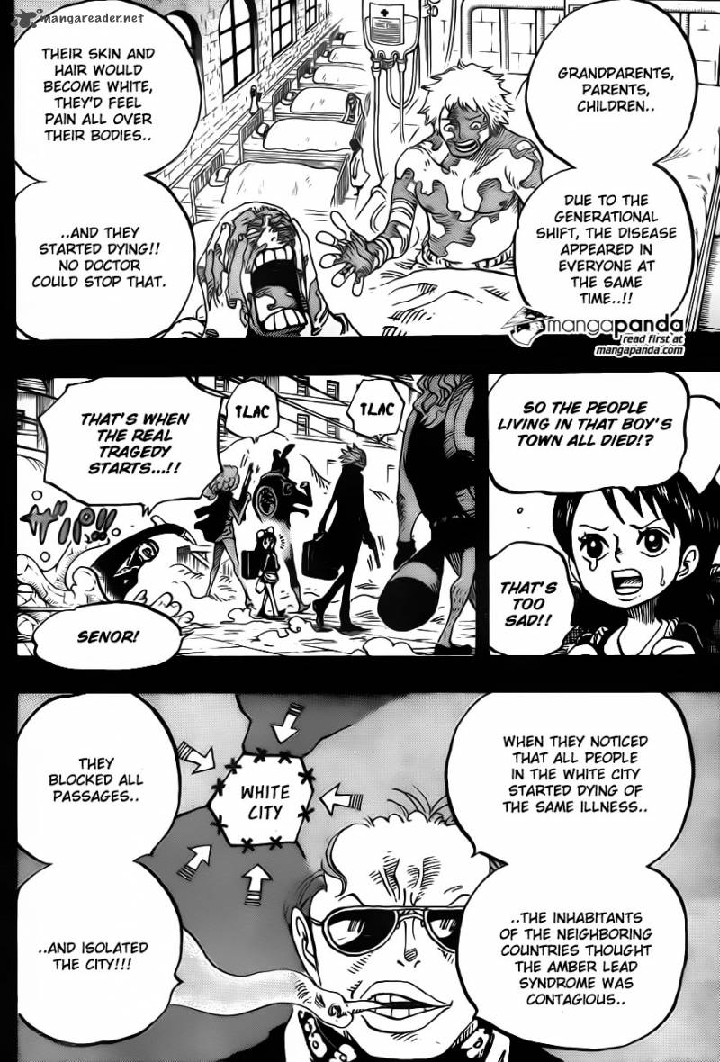One Piece Chapter 762 page 9 - Chapter 762: The White Town