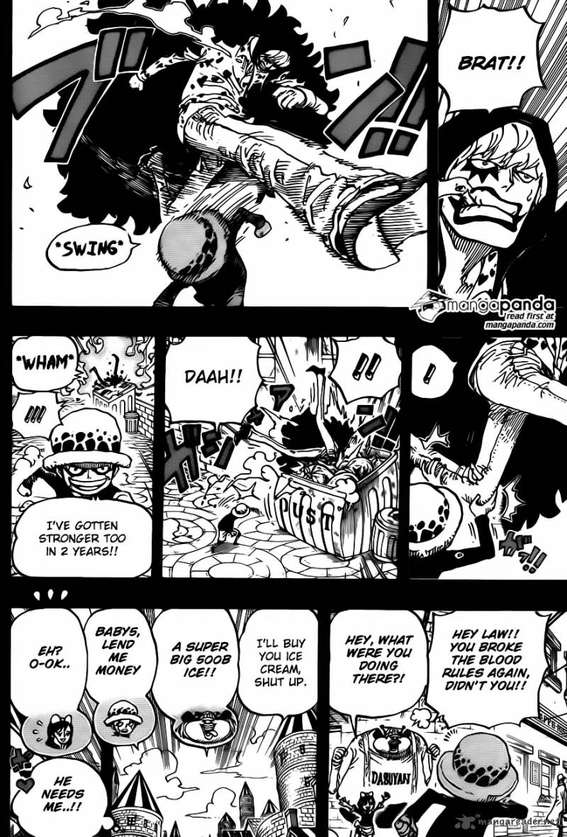 One Piece Chapter 764 page 10 - Chapter 764: White Monster