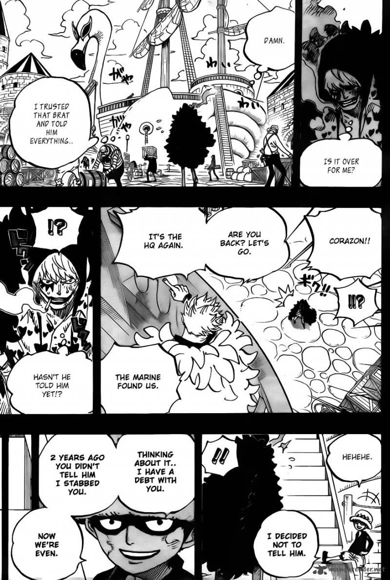 One Piece Chapter 764 page 11 - Chapter 764: White Monster