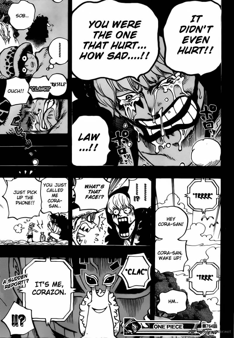 One Piece Chapter 764 page 19 - Chapter 764: White Monster