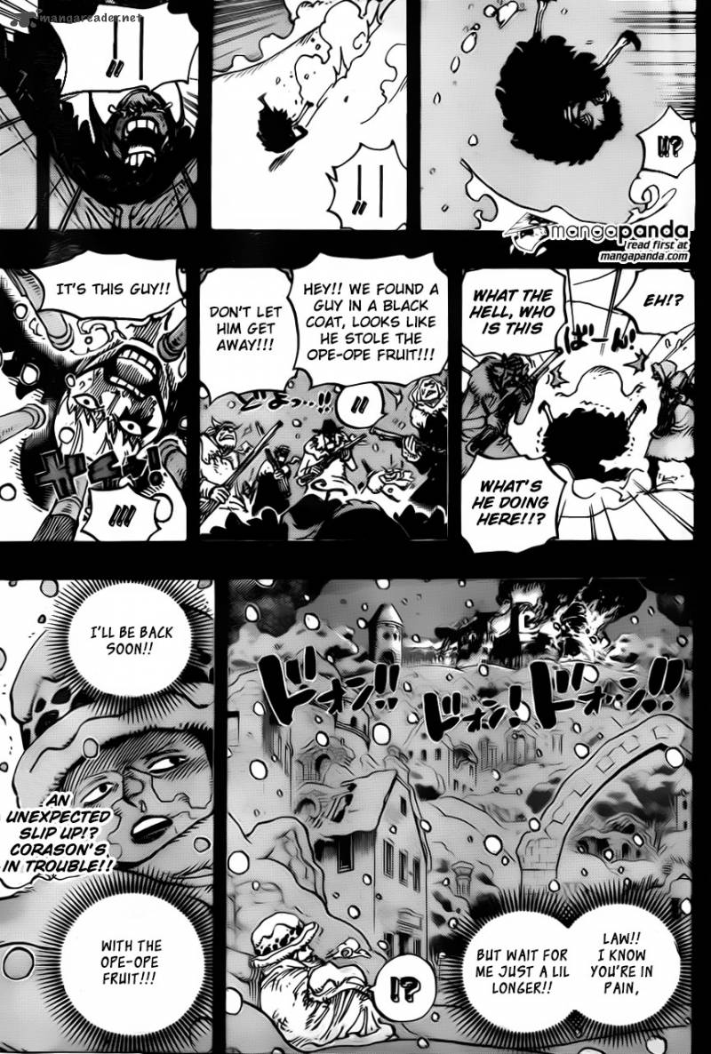 One Piece manga, chapter 765, page 18 of 21