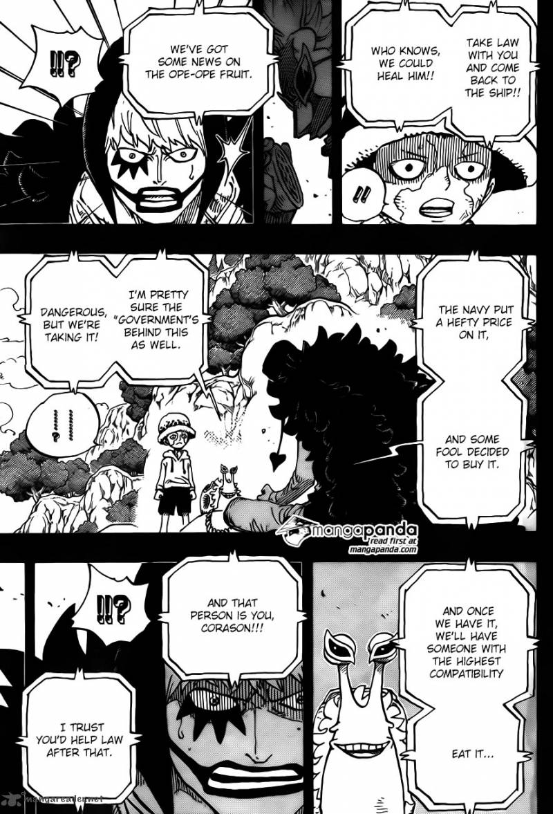 One Piece manga, chapter 765, page 4 of 21