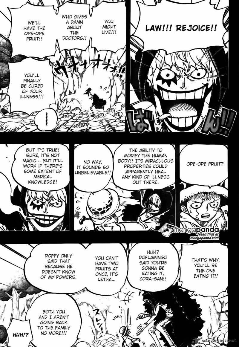 One Piece manga, chapter 765, page 6 of 21