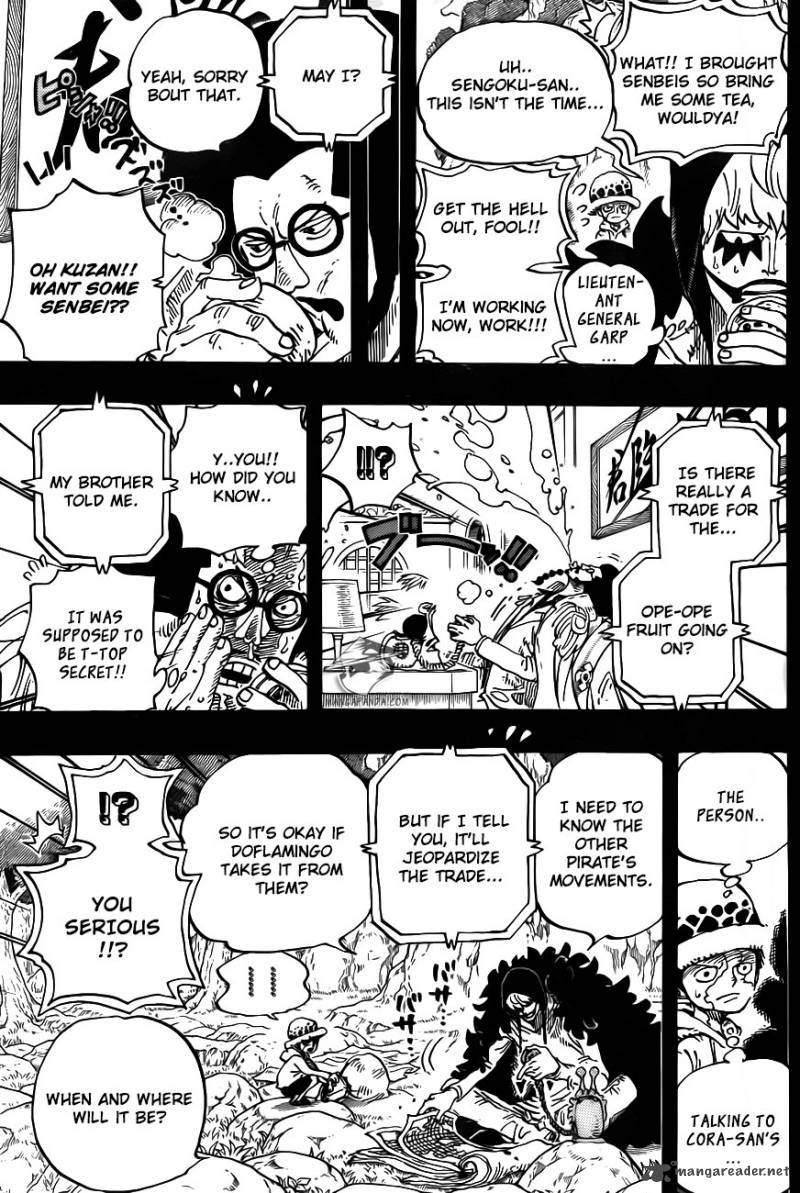 One Piece manga, chapter 765, page 8 of 21