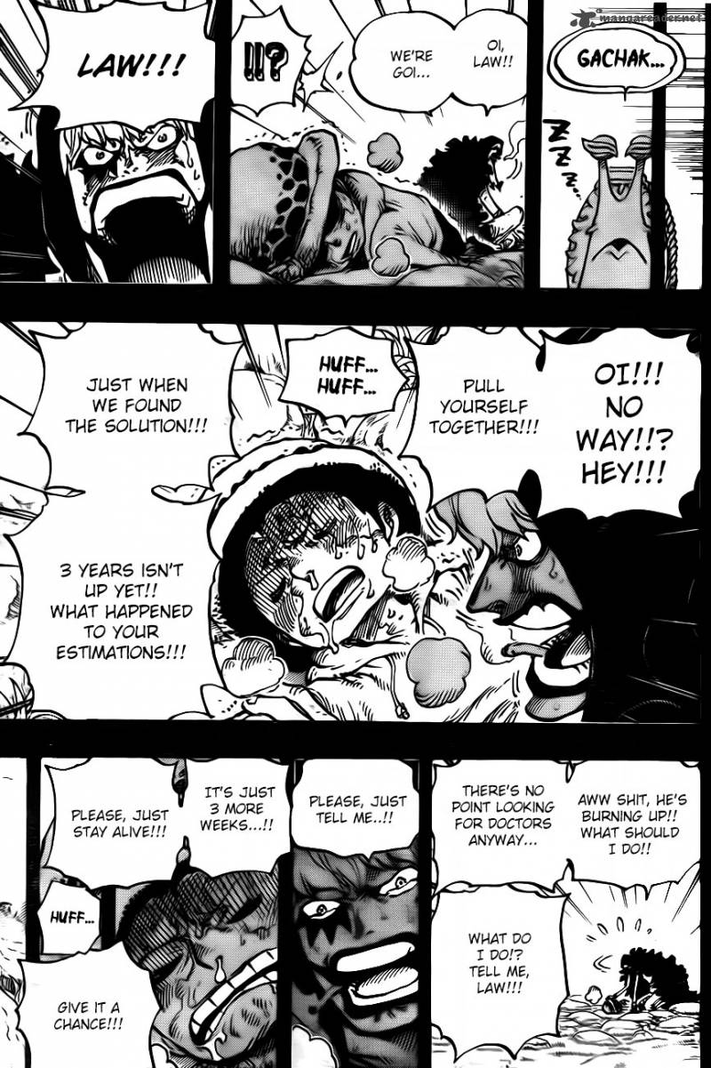 One Piece manga, chapter 765, page 10 of 21