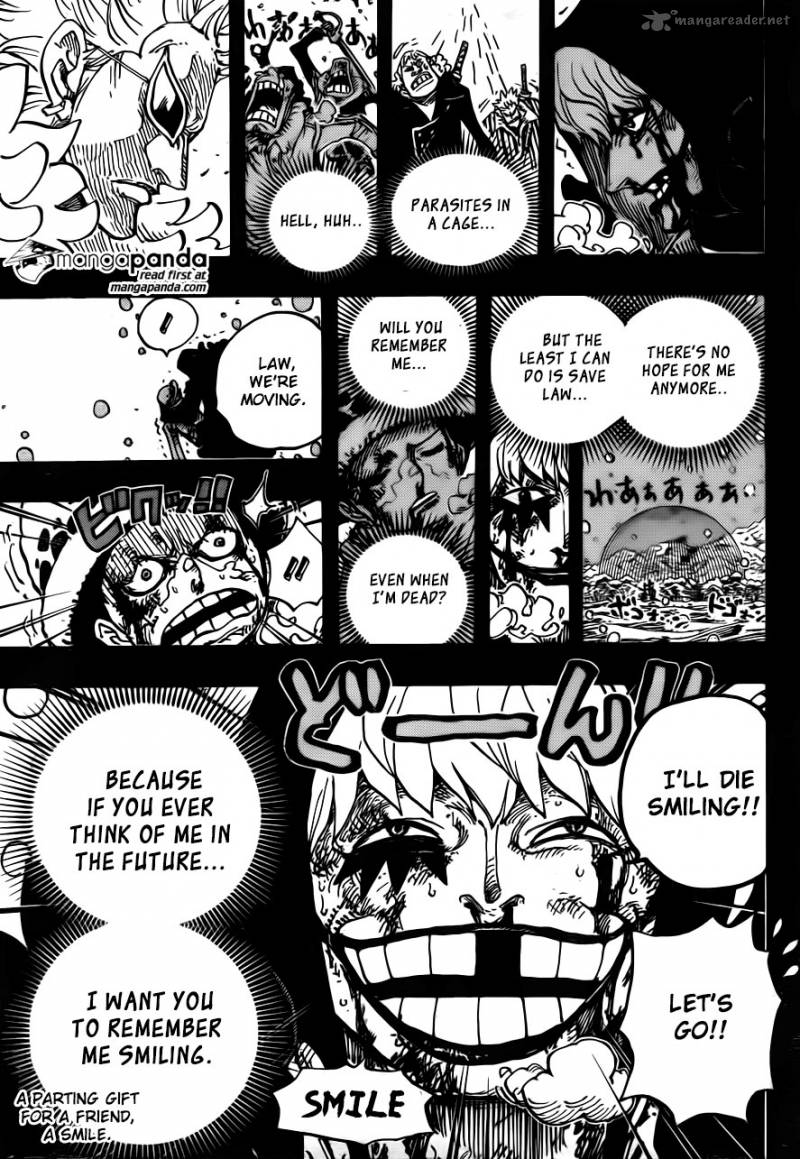 One Piece Chapter 766 page 16 - Chapter 766: Smile