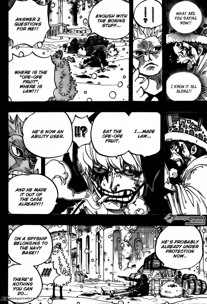 One Piece Chapter 767 page 10 - Chapter 767: Cora-san