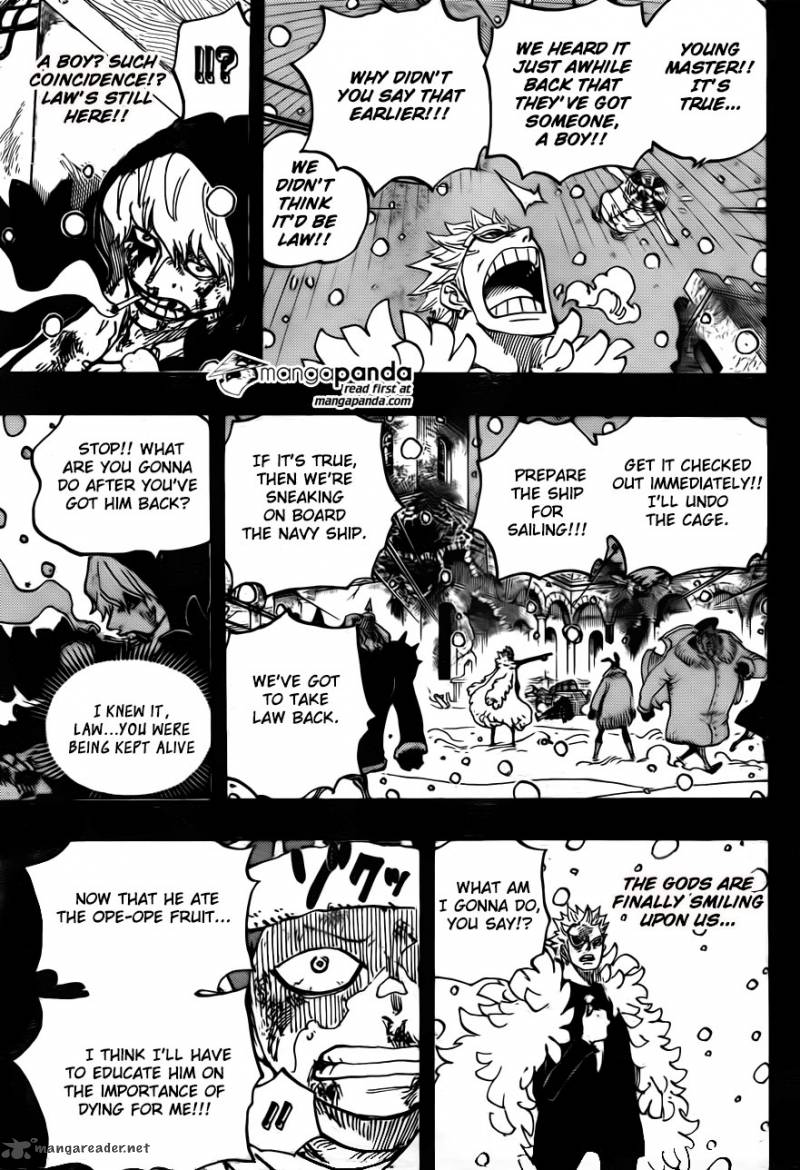 One Piece Chapter 767 page 11 - Chapter 767: Cora-san