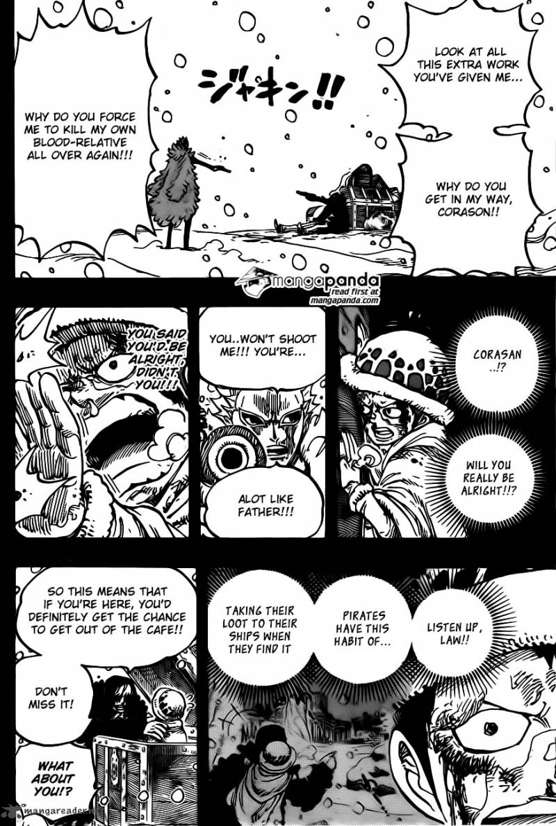 One Piece Chapter 767 page 12 - Chapter 767: Cora-san